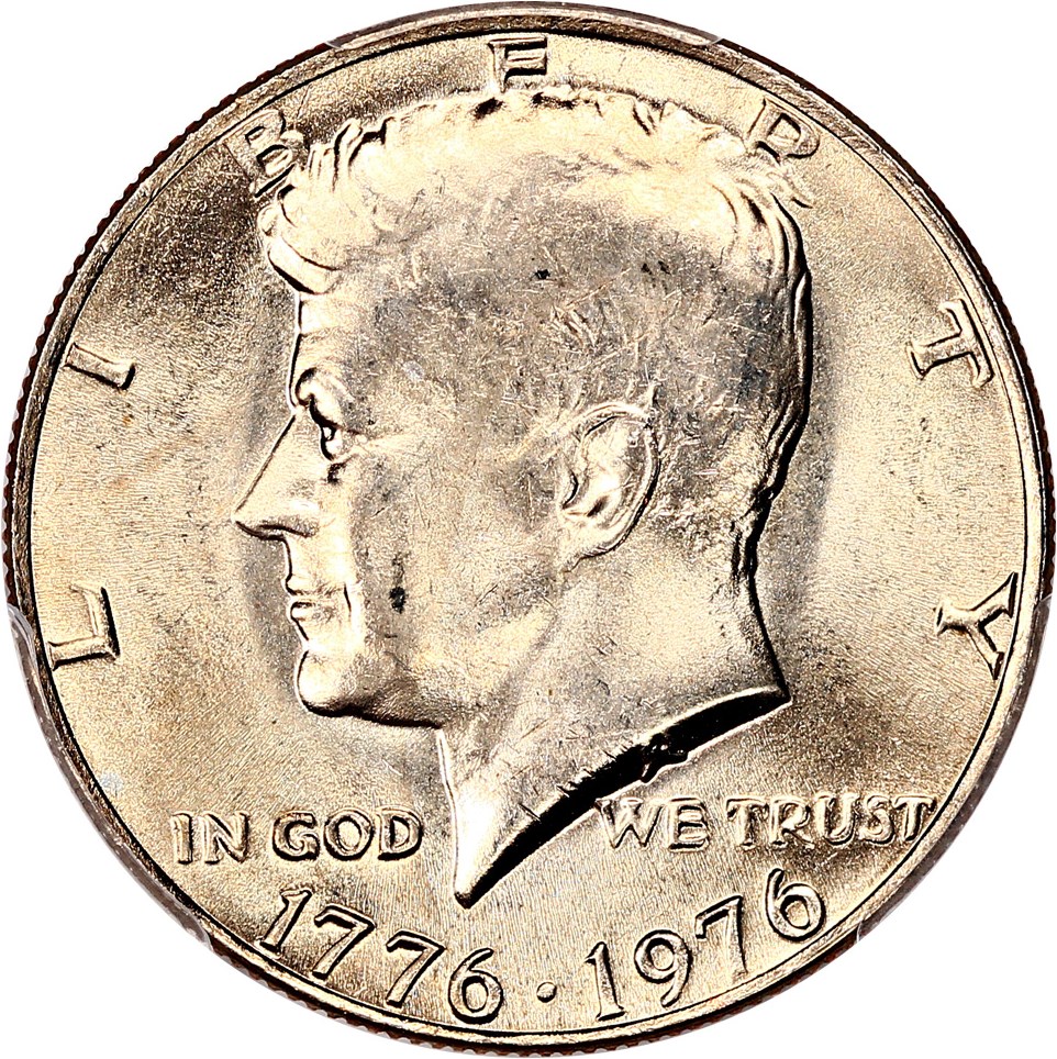 image for: 1976 50c PCGS MS65 (Clad)