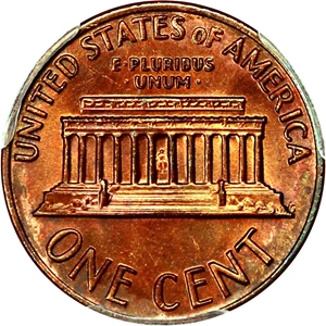image for: 1970-S 1c PCGS/CAC MS65 RB (Large Date, Doubled Die Obverse)