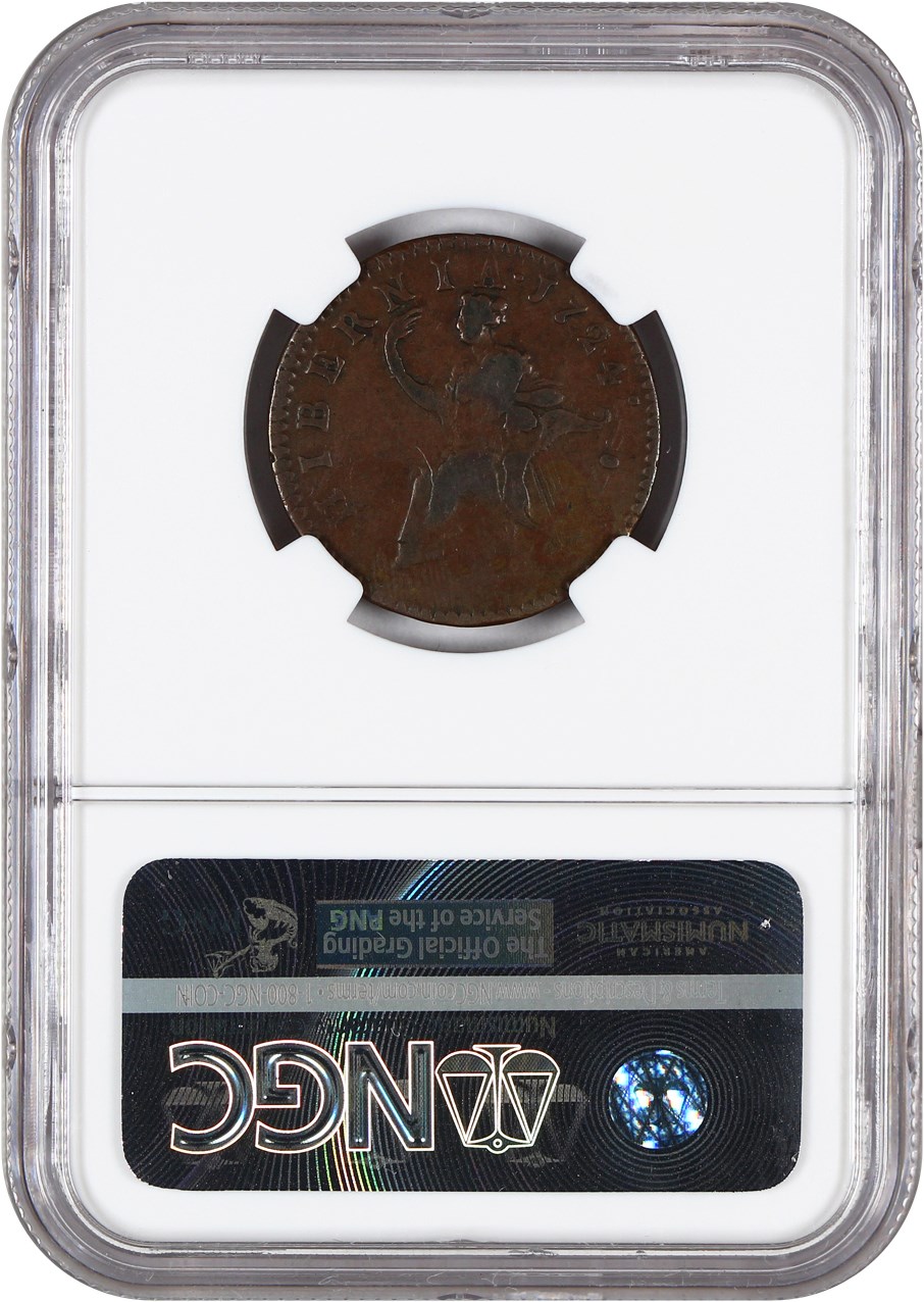 image for: 1724 Hibernia 1/2 P NGC F15 BN