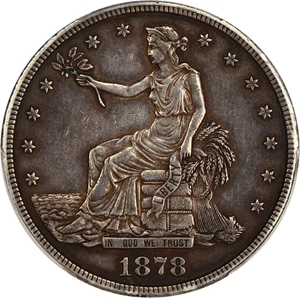 image for: 1878-CC Trade$ PCGS AU50