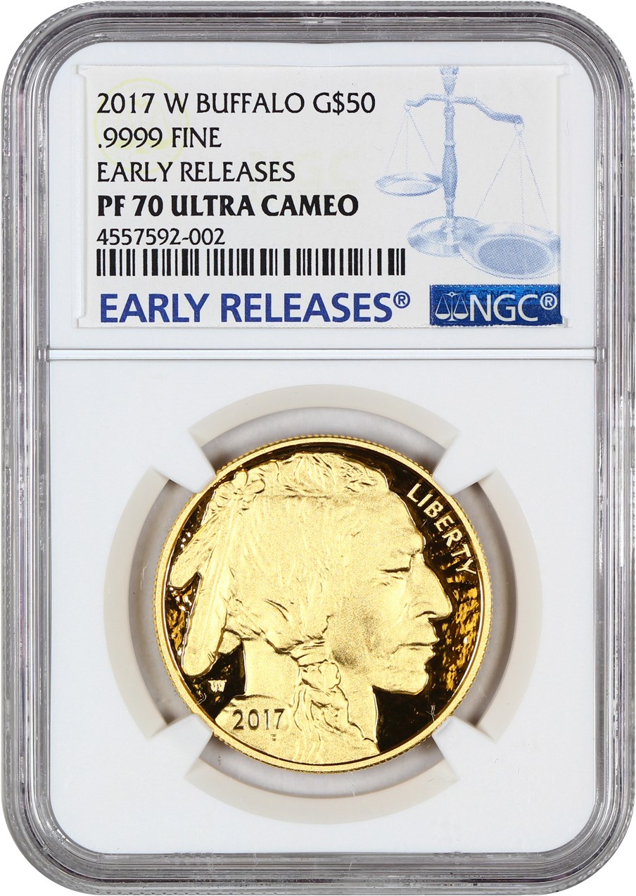 image for: 2017-W $50 American Buffalo NGC Proof 70 DCAM (Early Releases)