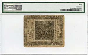 image for: FR. CC28 Feb. 17, 1776 $6 Continental Currency PMG Choice Extremely Fine 40