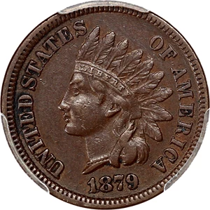 image for: 1879 1c PCGS XF40