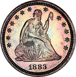 image for: 1883 25c PCGS/CAC Proof 63