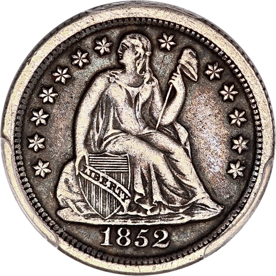 image for: 1852-O 10c PCGS XF40