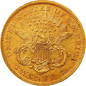 image for: 1871-CC $20 PCGS/CAC XF45