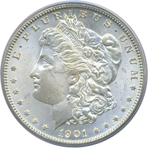 image for: 1901-O $1 PCGS MS66