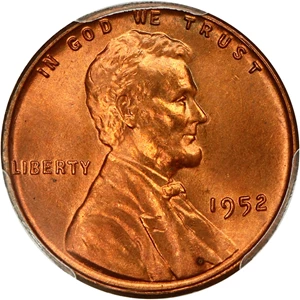 image for: 1952 1c PCGS MS67 RD