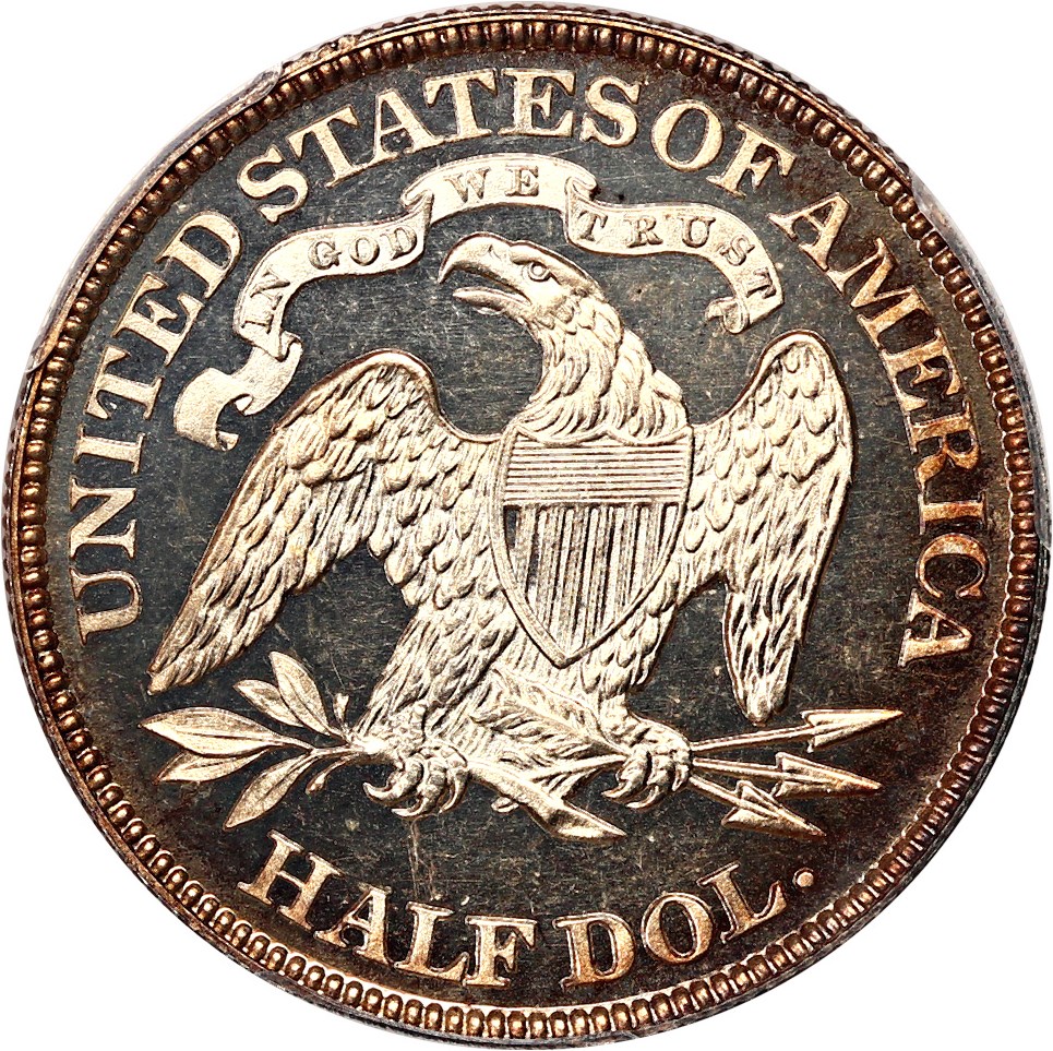 image for: 1886 50c PCGS/CAC Proof 65 CAM