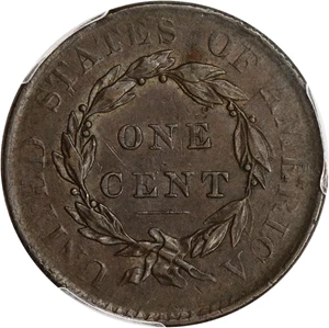 image for: 1820/19 1c PCGS AU50