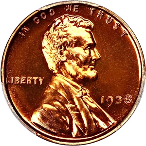image for: 1938 1c PCGS Proof 67 RD