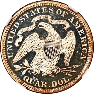 image for: 1883 25c NGC Proof 65 CAM