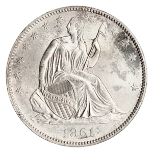 image for: SS Republic Shipwreck Civil War Half Dollar Set (3 Coins: 60-O, 61-O CSA, 61-O LA) NGC Shipwreck Effect