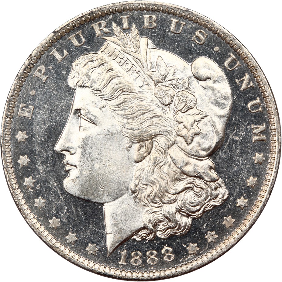 image for: 1888-O $1 PCGS MS63 DMPL
