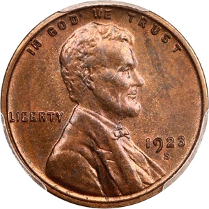 image for: 1923-S 1c PCGS MS64 RB
