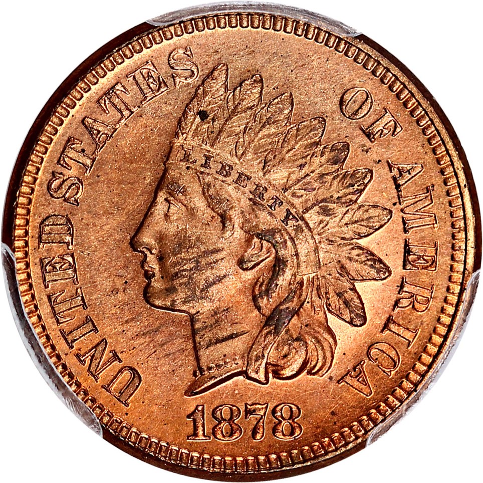 image for: 1878 1c PCGS Proof 64 RB