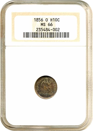 image for: 1856-O H10c NGC MS66