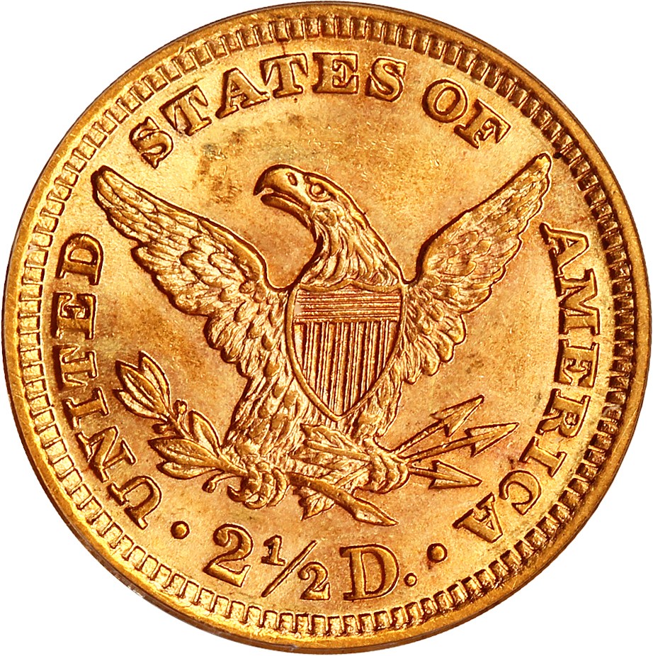 image for: 1892 2 1/2 PCGS MS63