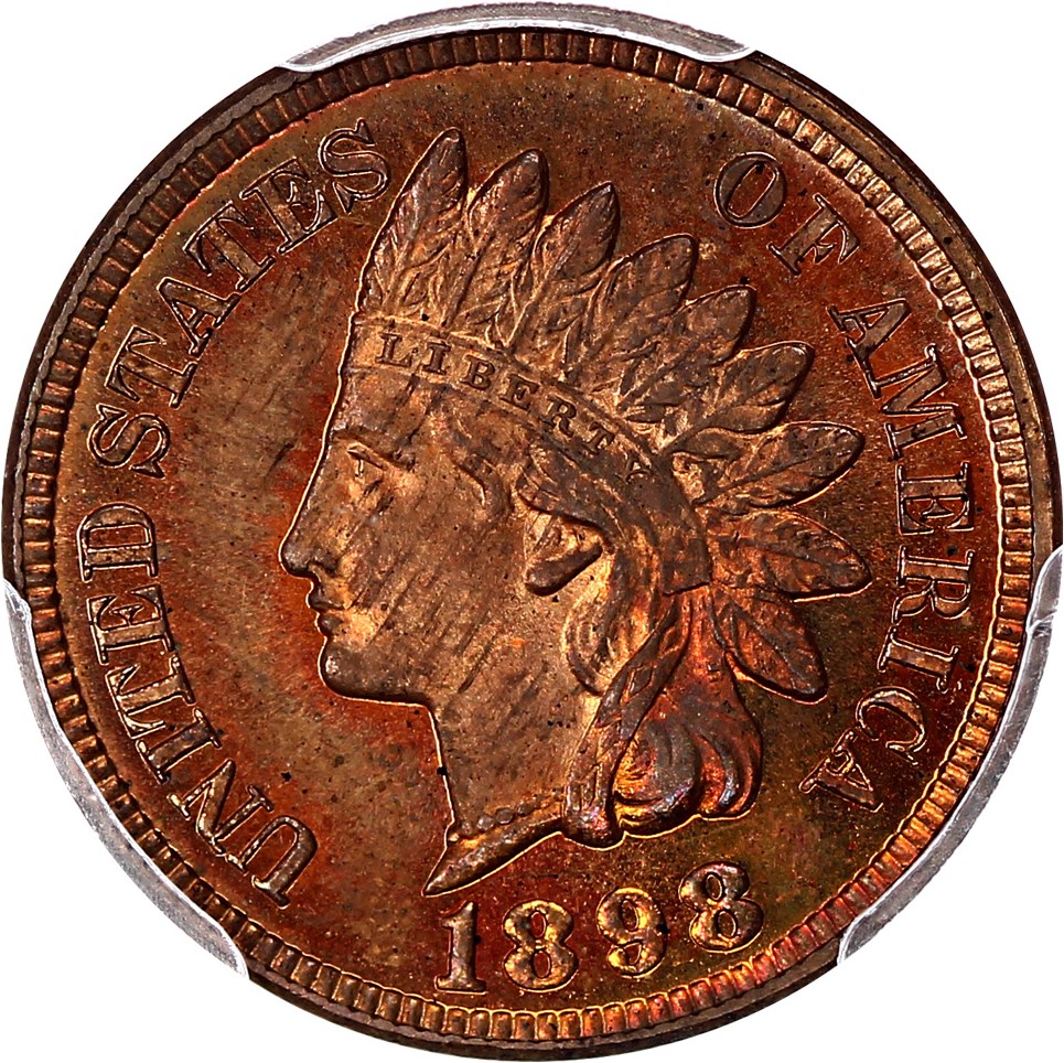 image for: 1898 1c PCGS Proof 64 RB