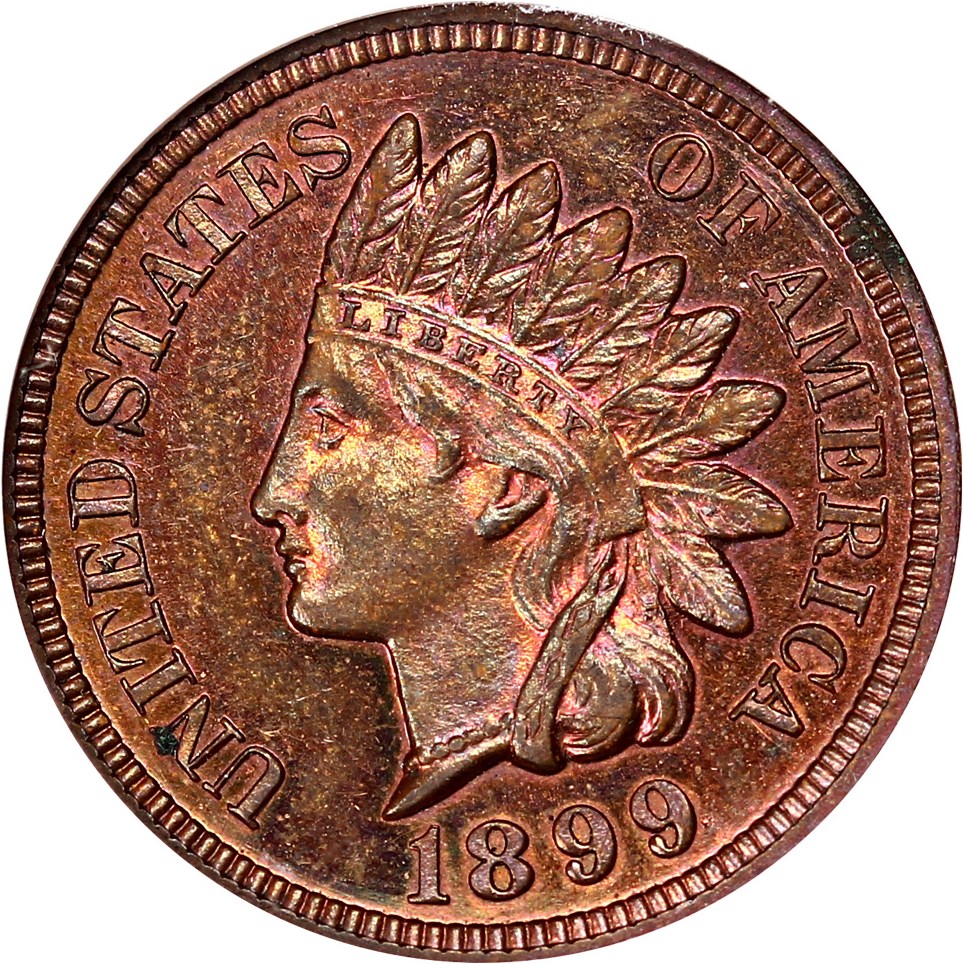 image for: 1899 1c NGC Proof 64 RB