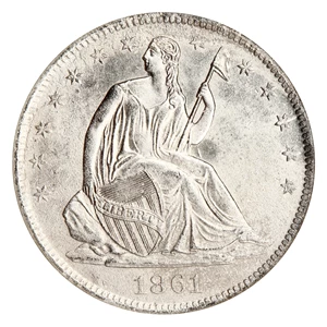 image for: SS Republic Shipwreck Civil War Half Dollar Set (3 Coins: 60-O, 61-O CSA, 61-O LA) NGC Shipwreck Effect