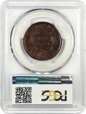 image for: 1817 1c PCGS/CAC AU58+ (13 Stars, Newcomb 2)
