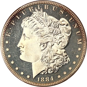 image for: 1884 $1 PCGS Proof 66+ CAM