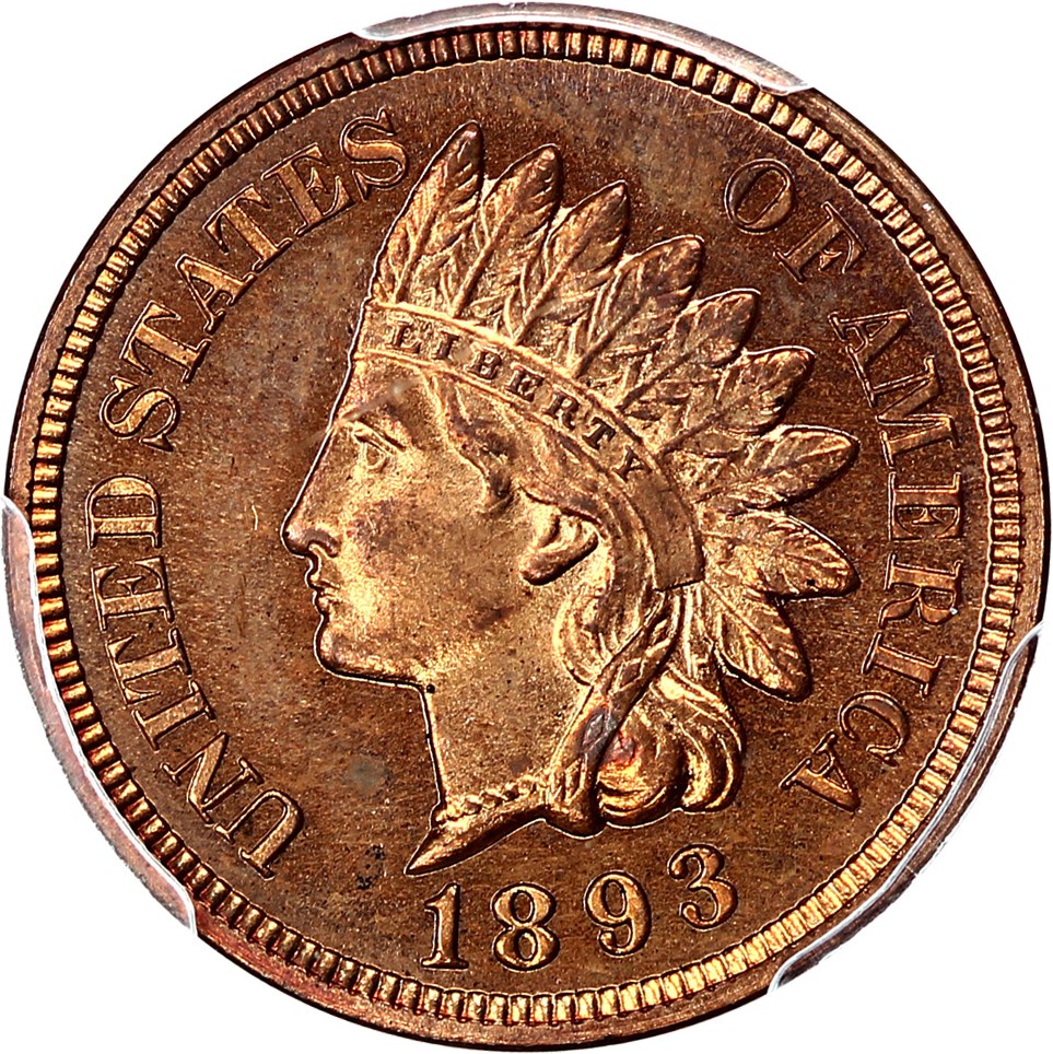 image for: 1893 1c PCGS Proof 64 RB