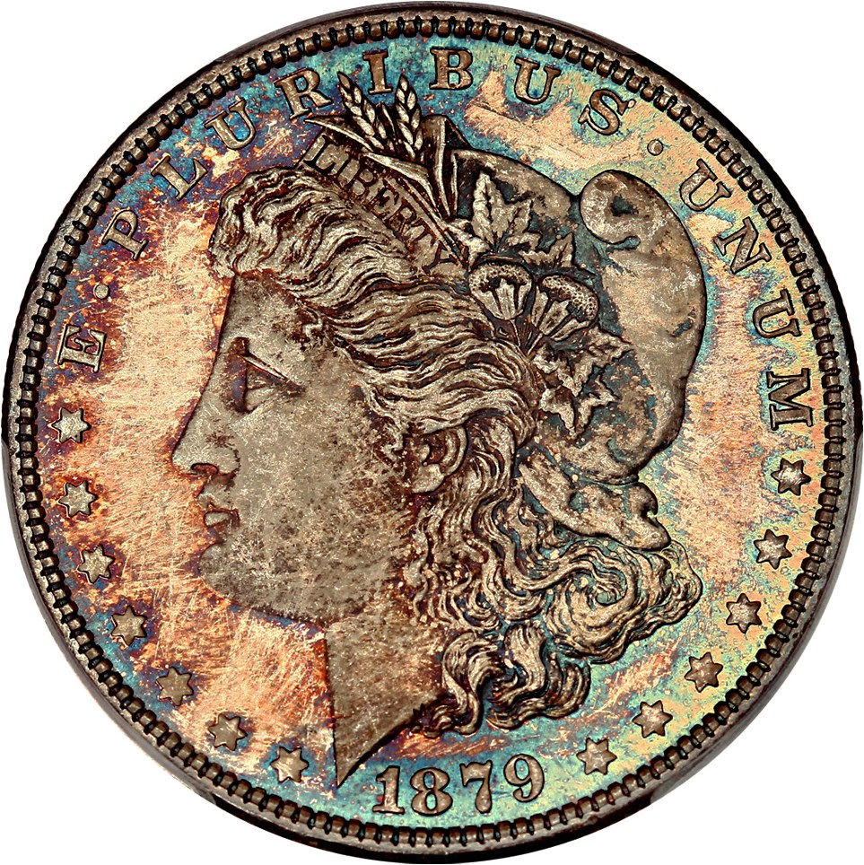 image for: 1879 $1 PCGS MS63 PL