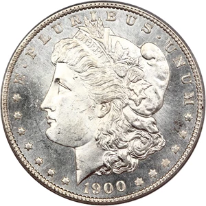 image for: 1900-O $1 PCGS/CAC MS64+ PL