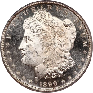 image for: 1890-S $1 PCGS MS64 PL