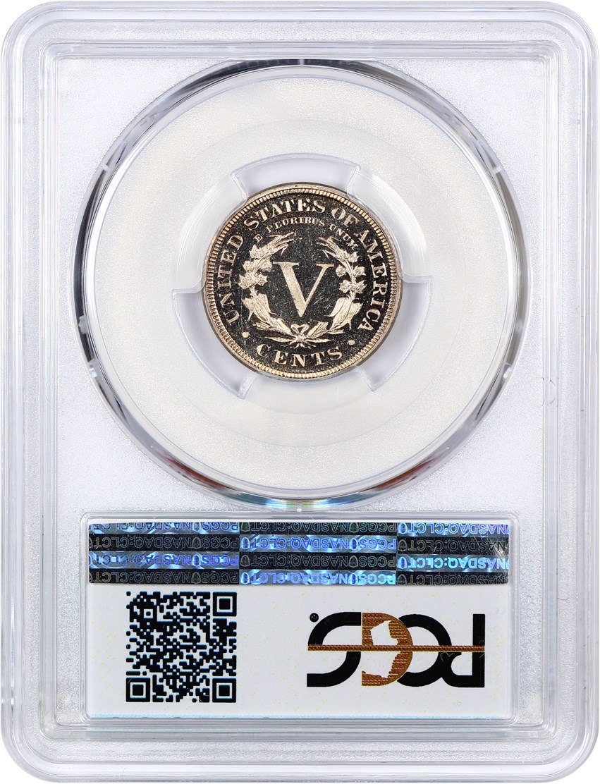 image for: 1891 5c PCGS/CAC Proof 64 DCAM