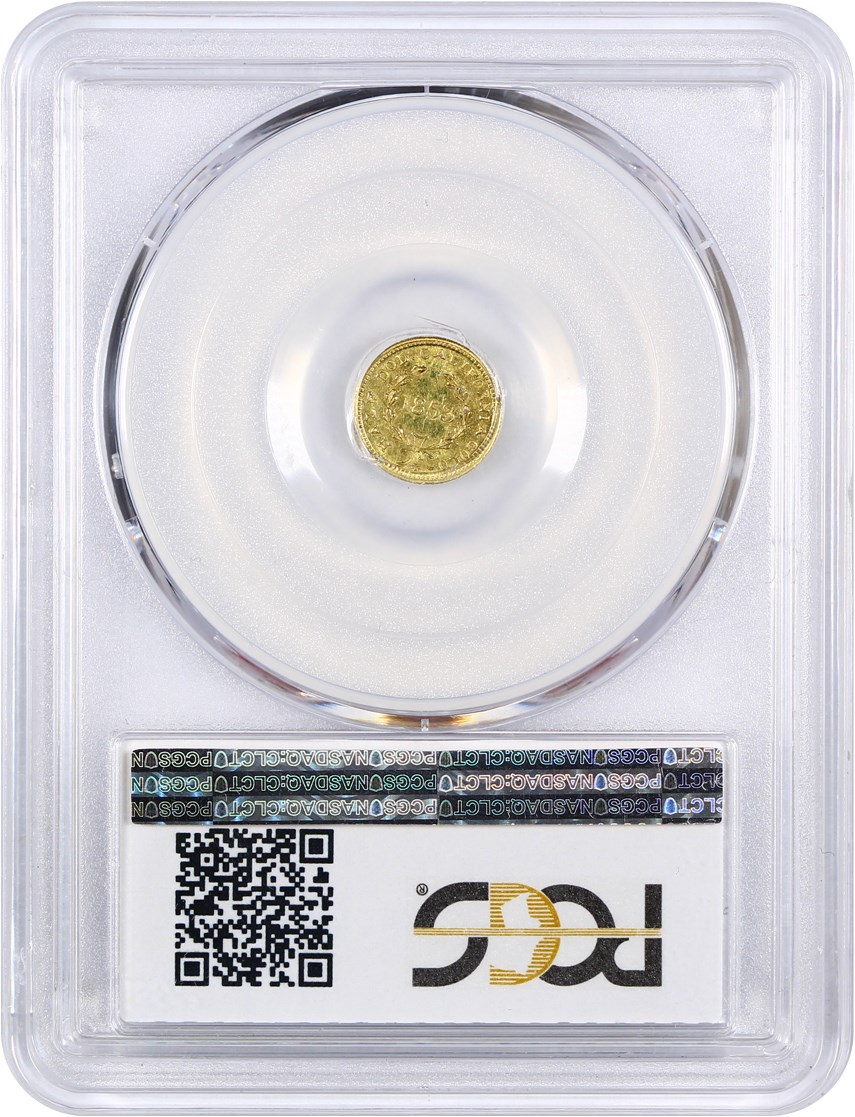 image for: 1853 Cal. Gold 50c PCGS MS62 (BG-429)