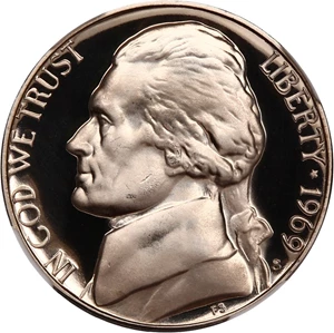 image for: 1969-S 5c NGC Proof 69 UCAM