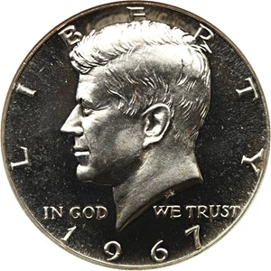 image for: 1967 50c NGC MS66 CAM (Special Mint Set)