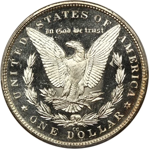 image for: 1882-CC $1 PCGS/CAC MS66 DMPL