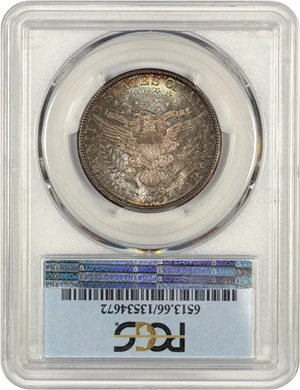 image for: 1908-D 50c PCGS/CAC MS66 ex: D.L. Hansen