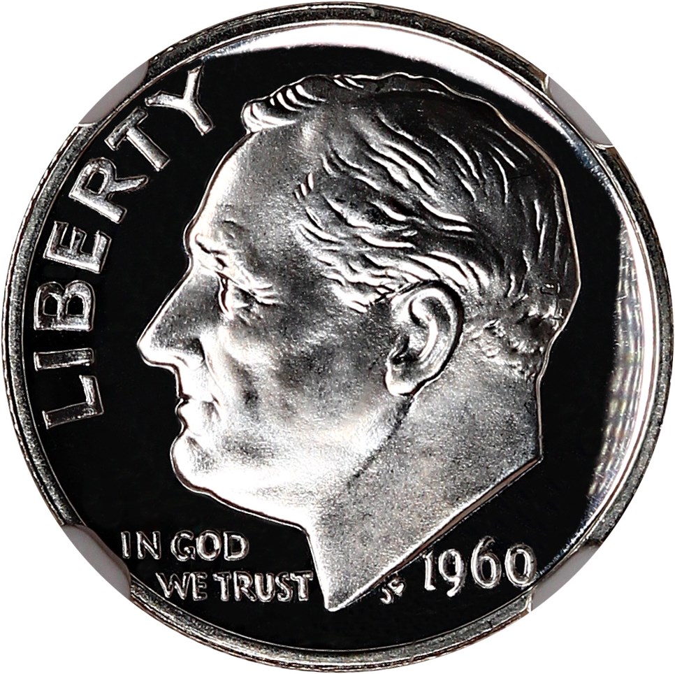 image for: 1960 10c NGC Proof 68 *Star*