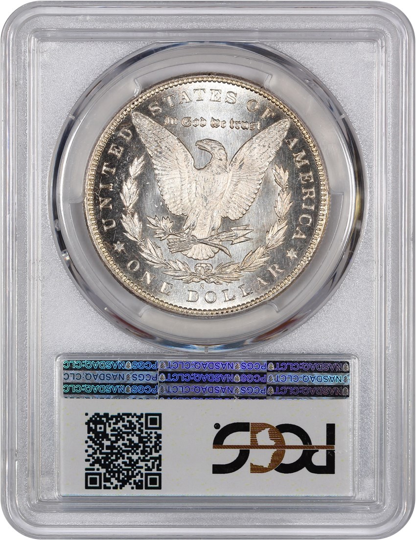 image for: 1895-S $1 PCGS MS64 DMPL 