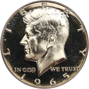 image for: 1965 50c PCGS MS65 CAM (Special Mint Set)