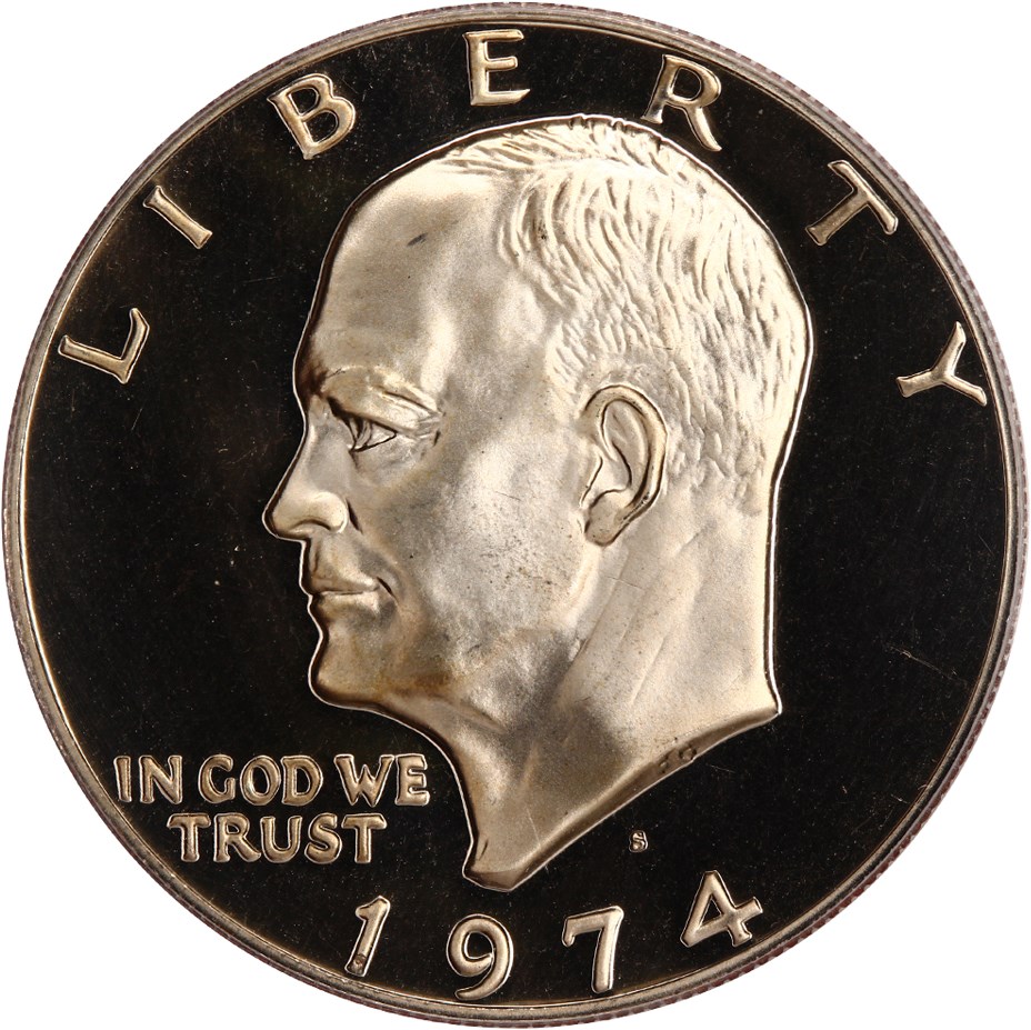 image for: 1974-S $1 PCGS Proof 69 DCAM (Clad)