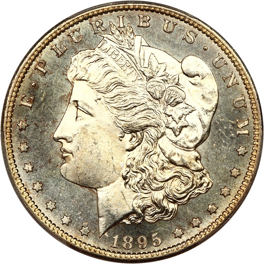 image for: 1895-S $1 PCGS MS64 DMPL 