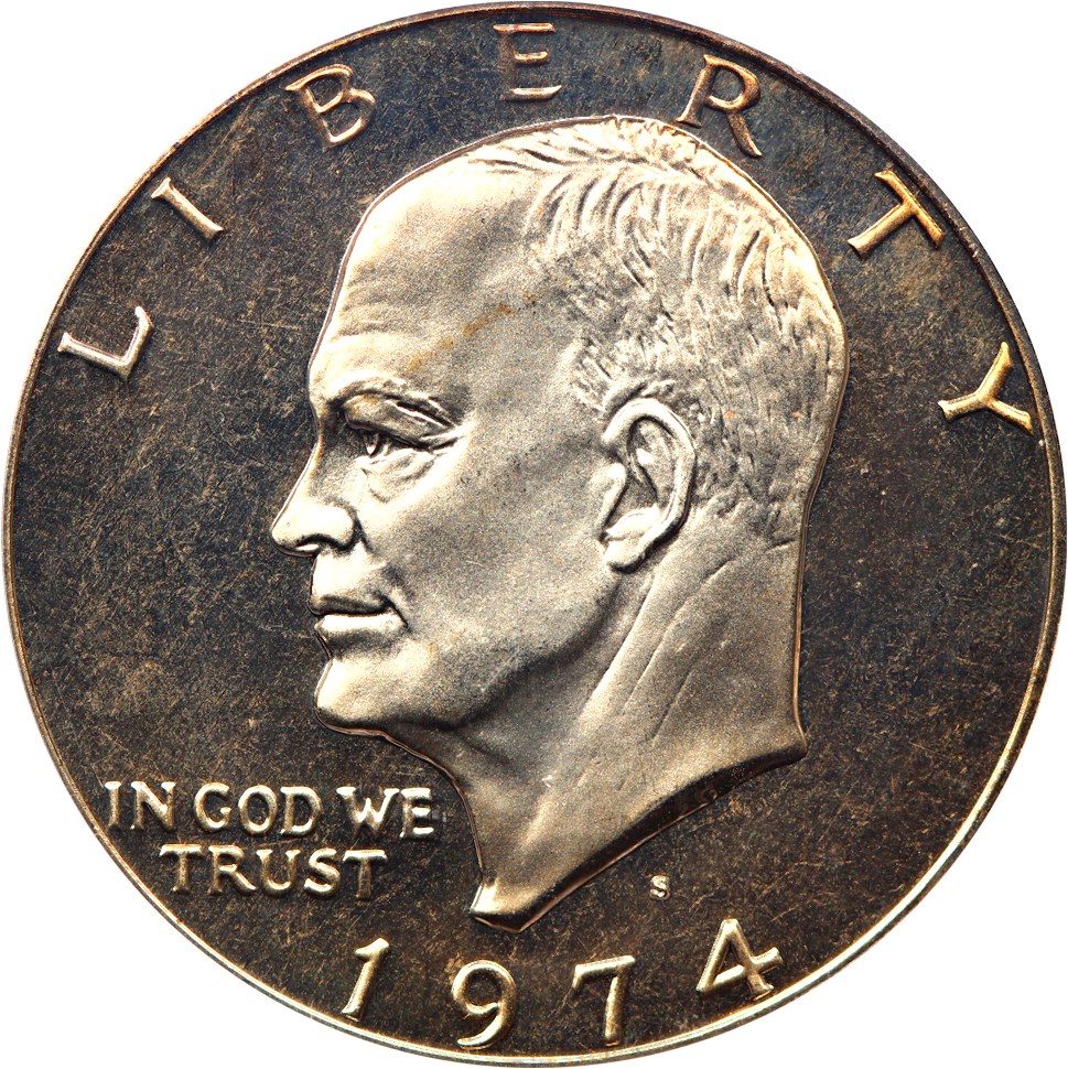 image for: 1974-S $1 PCGS Proof 69 DCAM (Clad)