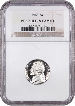 image for: 1963 5c NGC Proof 69 UCAM