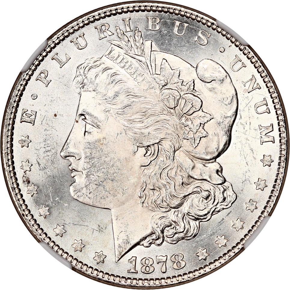 image for: 1878 8TF $1 NGC MS63 (VAM-12, Notched Star)