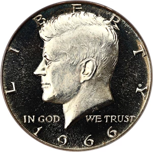 image for: 1966 50c PCGS MS66 DCAM (Special Mint Set)
