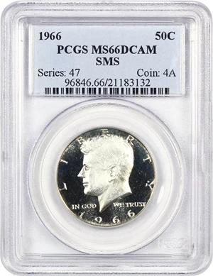image for: 1966 50c PCGS MS66 DCAM (Special Mint Set)