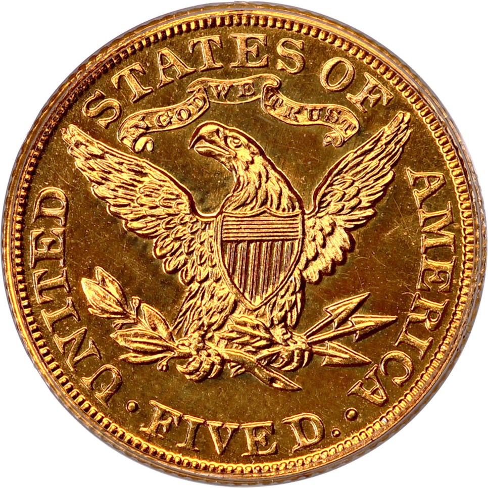 image for: 1904 $5 PCGS Proof 62 (OGH)