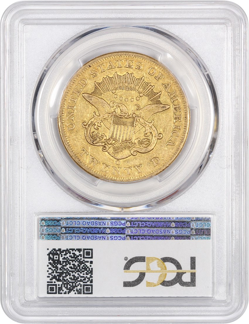 image for: 1859-O $20 PCGS XF40