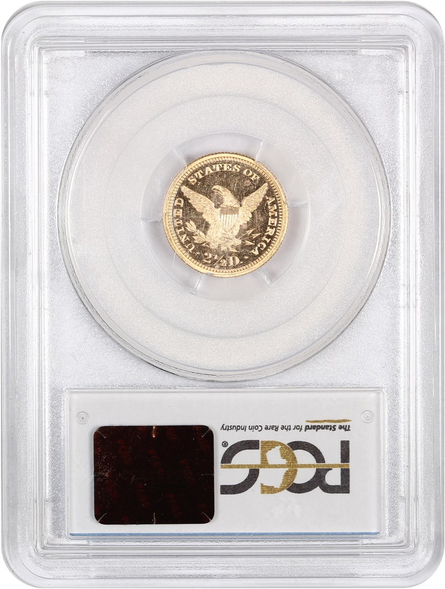 image for: 1884 $2 1/2 PCGS/CAC Proof 64 CAM